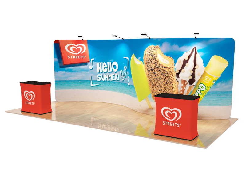 10x20ft Portable Exhibition Stand Display Booth D